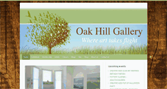 Desktop Screenshot of oakhillgallery.com.au